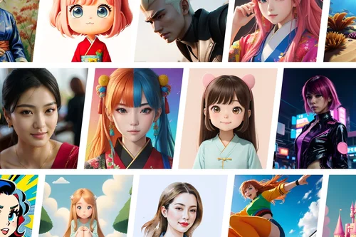 AI繪圖軟體 vivid ai 範例